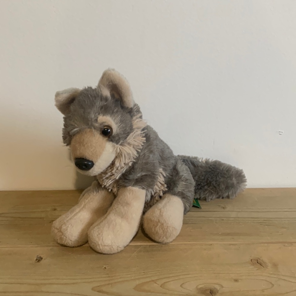 Wild republic wolf plush